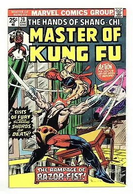 Buy Master Of Kung Fu #29 VG/FN 5.0 1975 • 22.07£