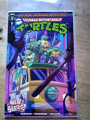 Buy IDW Teenage Mutant Ninja Turtles Saturday Morning Adventures 3 RI 1:10 Variant • 12.99£