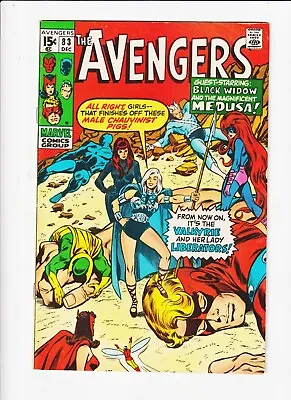Buy Avengers #83 1ST LADY LIBERATORS -VALKYRE ROY THOMAS~JOHN BUSCEMA~MARVEL! Comic • 79.95£