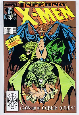 Buy Uncanny X-Men #241 Marvel 1989 '' A Son For The Goblin Queen ! '' • 14.46£