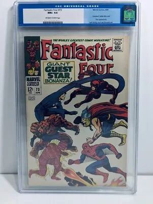 Buy Fantastic Four (1961 Series) #73 FT Amazing Spider-Man/Thor/Daredevil CGC 9.6 • 880.67£