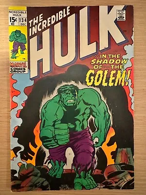 Buy Incredible Hulk 134 -  Among Us Walks... The Golem  - 1st Appearance Golem! FN • 18.39£