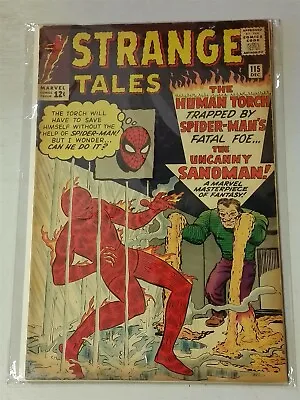 Buy Strange Tales #115 Vg (4.0) December 1963 Dr Strange Origin Marvel Comics  • 299.99£