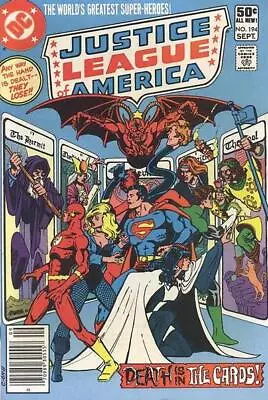 Buy Justice League Of America #194 (Newsstand) FN; DC | George Perez Tarot Cards Cov • 5.52£