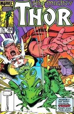 Buy Thor #364 VF 1986 Stock Image 1st App. Throg (Frog Thor) • 13.99£