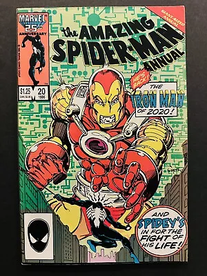 Buy Amazing Spider-Man Annual #20 | 1986 | First Iron Man 2020 | Arno Stark | Marvel • 8.11£