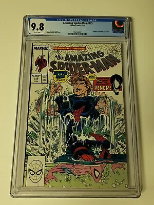 Buy Amazing Spider Man #315 CGC 9.8 1st Venom On Cover • 158.86£