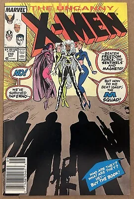 Buy Uncanny X-Men  #244 - Direct Edition.  Ladies' Night!  1st Appearance Of Jubilee • 33.49£