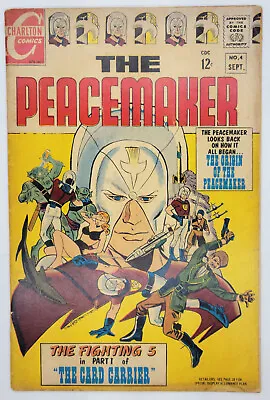 Buy The Peacemaker #4 1967 3.0 GVG Charlton Comics; Origin Of The Peacemaker! HBO!🔑 • 16.01£