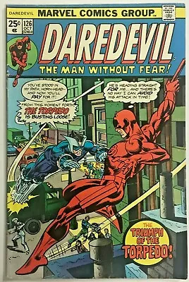 Buy Daredevil#126 Fn 1975 Marvel Bronze Age Comics • 6.65£