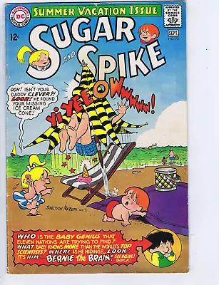 Buy Sugar And Spike #72 DC 1967 In '' Bernie The Brain ! '' • 19.99£