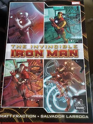Buy  Invincible Iron Man Hardback By FRACTION + LARROCA 9780785142959 NEW WITH WEAR • 4.99£