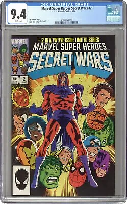Buy Marvel Super Heroes Secret Wars #2D CGC 9.4 1984 4304058021 • 49£