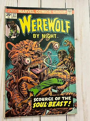 Buy Werewolf By Night # 27 Scourge Of The Soul-beast • 23.70£