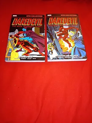 Buy Daredevil 87-132 100 107 131 Epic Collection Vol 5 6 Volume Tpb Graphic Novel • 120£