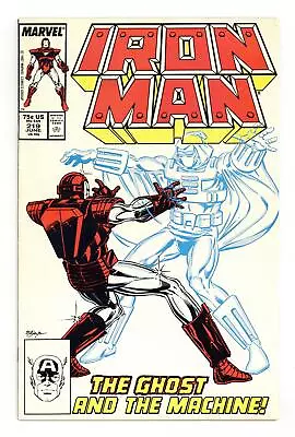 Buy Iron Man #219D VF- 7.5 1987 1st App Ghost • 23.99£