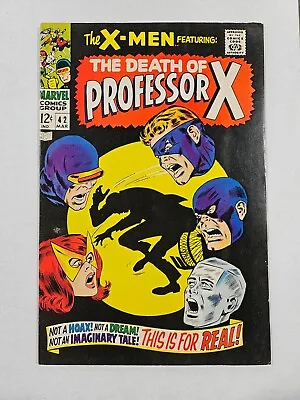 Buy Uncanny X-Men 42 1968 Death Of Professor X • 144.77£