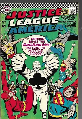 Buy JUSTICE LEAGUE OF AMERICA #43 - 1st App Of ROYAL FLUSH GANG - Back Issue (S) • 49.99£