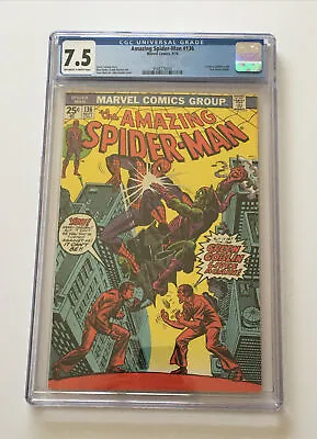 Buy 1974 Amazing Spider-man #136 | Cgc 7.5 | 1st App Harry Osborn As Green Goblin • 114.37£