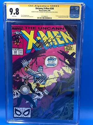 Buy Uncanny X-Men #248 - Marvel - CGC SS 9.8 - Signed By Chris Claremont, Jim Lee • 458.03£