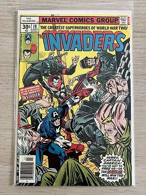 Buy Invaders #18 (1977) The Destroyer 1st Appearance Marvel Comics • 11.85£