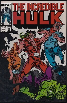 Buy Marvel Comics INCREDIBLE HULK #330 First Todd McFarlane Marvel Art 1987 VF+! • 14.23£