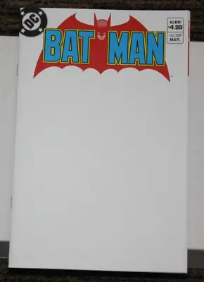 Buy DC Batman #357 Facsimile  BLANK Sketch Cover Variant - 2nd Print ERROR! • 7.91£