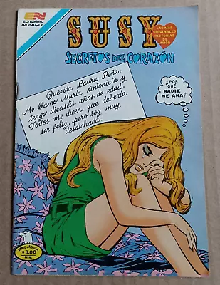 Buy SUSY Mini Comic NOVARO Foreign VINTAGE YOUNG ROMANCE #165 DC CRYING GIRL POP ART • 19.89£