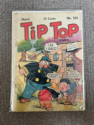 Buy Tip Top Comics #105 March 1945 GD JP • 23.71£