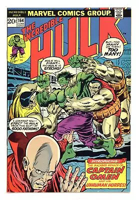 Buy Incredible Hulk #164 FN+ 6.5 1973 • 19.99£