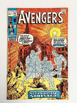 Buy The Avengers #85 1971 FN/VF 1st Appearance Of The Squadron Supreme Pence Copy • 169£