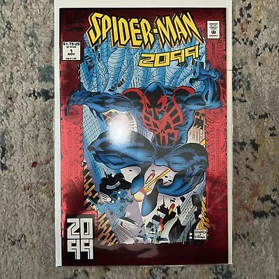 Buy Spider-Man 2099 #1 • KEY 1st Appearance Spider-Man 2099 Miguel O'Hara! Red Foil! • 12.06£