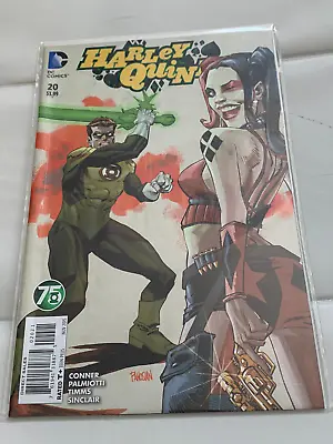 Buy DC Comics Harley Quinn #20 Green Lantern 75th Variant Cover (2015) • 1.99£