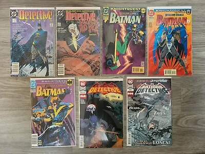 Buy Lot Of 7 Detective Comics #600, 604, 672, 675, 677, 1003 & 1022- DC Comics VF-NM • 8£