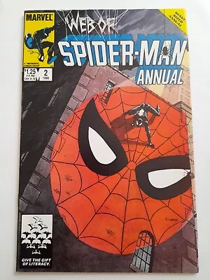 Buy Web Of Spider-Man Annual #2 Sept 1986 FINE/VFINE 7.0 Warlock, New Mutants • 4.99£