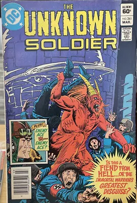 Buy Unknown Soldier #261, DC | Joe Kubert - Enemy Ace, Good Condition (box31) • 2.38£