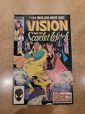 Buy The Vision And The Scarlet Witch #1 In A 12 Issue Limited Series (Marvel 1985) • 9.45£