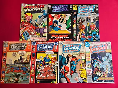 Buy Justice League Of America: Lot Of 7: (50, 62, 88, 90, 105, 109, 193) Silver-Age • 51.63£