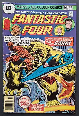 Buy Fantastic Four #171  Death Is A Golden Gorilla!  1976 4.0 Very Good • 4£