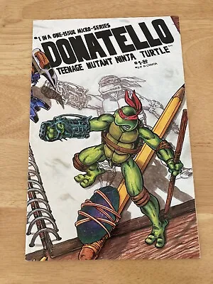 Buy Donatello- Teenage Mutant Ninja Turtle, 1 In A 1 Issue Comic, 1986, Micro Series • 14.50£