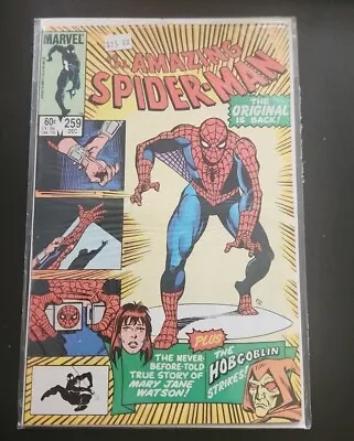 Buy The Amazing Spider-Man #259 VF 1984 Marvel Comics Hobgoblin Newsstand • 23.74£