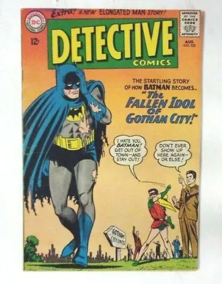 Buy Detective Comics #330 1964 Bright Fn+ Batman Outcast + Elongated Man Backup • 49.02£