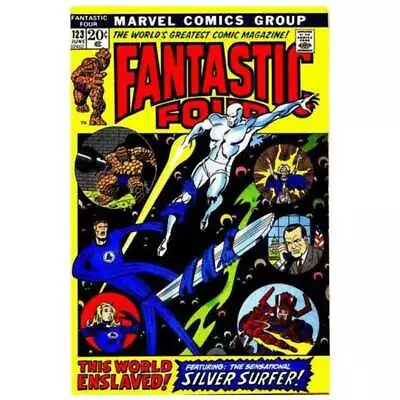 Buy Fantastic Four (1961 Series) #123 In Very Fine + Condition. Marvel Comics [e. • 95.56£