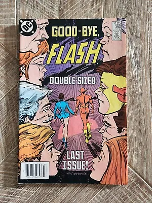 Buy Flash #350 Newsstand Edition DC Comics 1985 Final Issue Copper Age • 3.95£