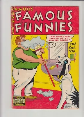 Buy FAMOUS FUNNIES #170 VG- 1st COMIC BOOK ART OF AL WILLIAMSON TWO TEXT ILLOS • 15.98£