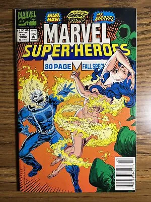 Buy Marvel Super-heroes 11 Newsstand Chronological 1st App Of Rogue Marvel 1992 • 39.40£