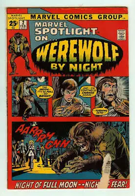 Buy Marvel Spotlight #2 1.8 / Origin And 1st Appearance Of Werwolf By Night 1972 • 135.85£