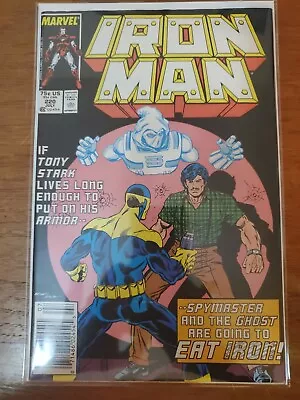 Buy Iron Man#220, 2nd App. Ghost, 1987, Newstand  • 3.17£
