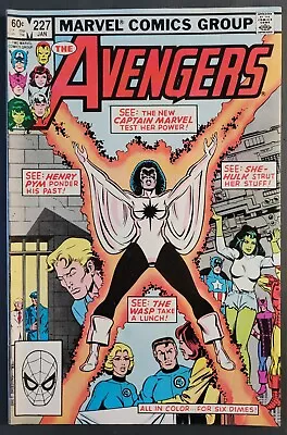 Buy Avengers #227 - Jan 1983 - Monica Rambeau Joins Avengers! • 7£