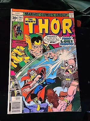 Buy Vintage Marvel Comic Book The Mighty THOR Vol. 1, #264, Oct. 1977 Bronze Age • 11.46£